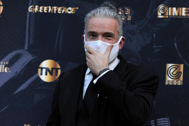 Mexico: The Smart Films 2020 Awards - Arrivals MEXICO CITY, MEXICO – NOVEMBER 29: Juan Carlos lazo poses for photos at Press Room of the Smart Films Awards 2020 at Foro Aire Libre on November 29 2020 in Mexico City, Mexico. **World Rights ** Mexico City Mexico Mexico Copyright: MartinxGonzalez