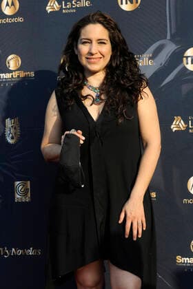 Mexico: The Smart Films 2020 Awards - Arrivals MEXICO CITY, MEXICO – NOVEMBER 29: Tiaré Scanda poses for photos during the red carpet of the Smart Films Awards 2020 at Foro Aire Libre on November 29 2020 in Mexico City, Mexico. **World Rights ** Mexico City Mexico Mexico Copyright: MartinxGonzalez