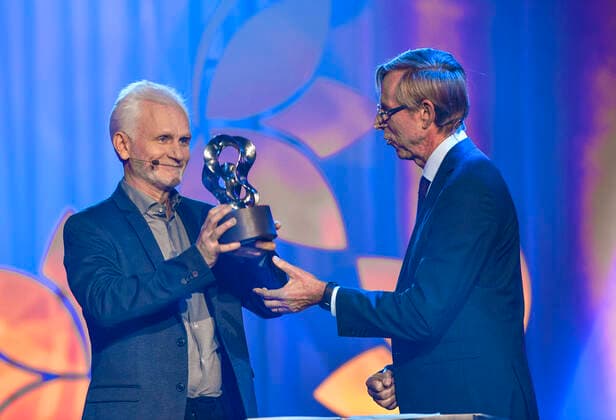 STOCKHOLM 20201203 Democracy activist Ales Bialiatski and the human rights organization Vjasna Belarus received the 2020 Right Livelihood Award on Thursday Dec 3, 2020 He was the only one of four prize winners to be present in Stockholm for the digital award ceremony Photo Anders Wiklund TT kod 10040 SWEDEN OUT Stockholm Sweden x10040x,  Copyright: xAndersxWiklund TTx RIGHT LIVELHOOD AWARD