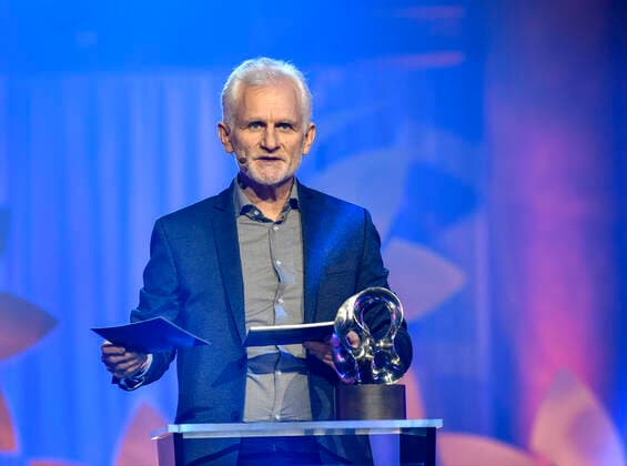 STOCKHOLM 20201203 Democracy activist Ales Bialiatski and the human rights organization Vjasna Belarus received the 2020 Right Livelihood Award on Thursday Dec 3, 2020 He was the only one of four prize winners to be present in Stockholm for the digital award ceremony Photo Anders Wiklund TT kod 10040 SWEDEN OUT Stockholm Sweden x10040x,  Copyright: xAndersxWiklund TTx RIGHT LIVELHOOD AWARD