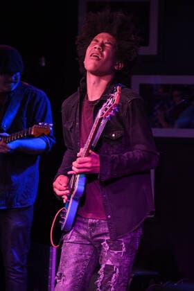 BOCA RATON - DECEMBER 03: Brandon Taz Niederauer performs at The Funky Biscuit on December 3, 2020 in Boca Raton, Florida. Copyright: xmpi04 MediaPunchx