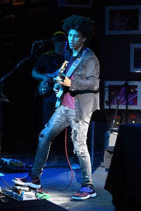 BOCA RATON - DECEMBER 03: Brandon Taz Niederauer performs at The Funky Biscuit on December 3, 2020 in Boca Raton, Florida. Copyright: xmpi04 MediaPunchx