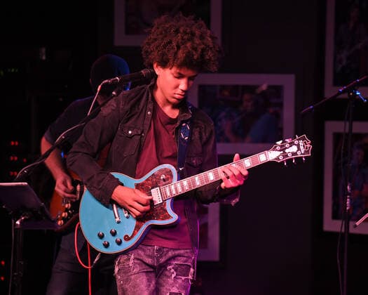 BOCA RATON - DECEMBER 03: Brandon Taz Niederauer performs at The Funky Biscuit on December 3, 2020 in Boca Raton, Florida. Copyright: xmpi04 MediaPunchx