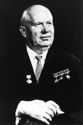 Nikita Khrushchev (1894-1971), Russian Politician, First Secretary of the Communist Party of the Soviet Union, Portrait, 1963  Copyright: xJTxVintagex xGlasshousexImagesx jtv004927