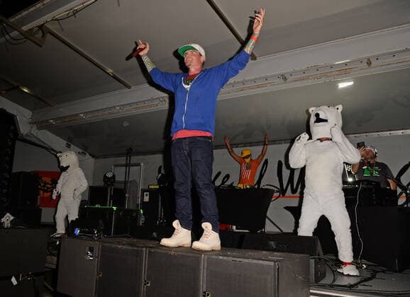 WELLINGTON, FL - DECEMBER 05: Vanilla Ice during the Wellington Chamber of Commerce Winterfest concert at Wellington Green on December 5, 2020 in Wellington, Florida. Copyright: xmpi04 MediaPunchx