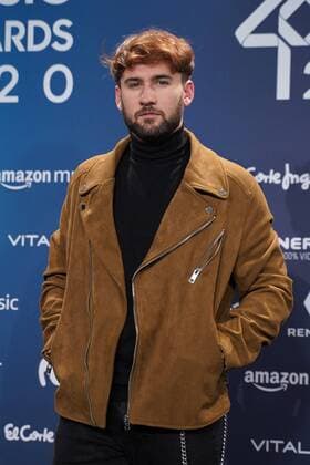 Dani Fernandez at photocall for 40 Principales awards in Madrid on Saturday 05 December 2020 Cordon Press