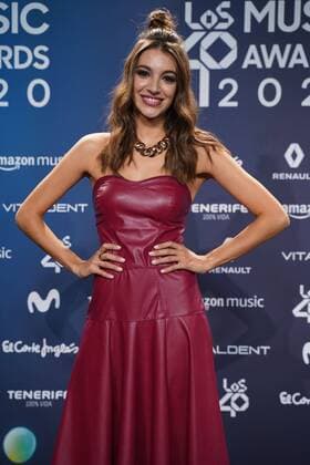 Ana Guerra during the photocall of Los 40 Music Awards 2020 in Madrid on Friday, 27 November 2020 Cordon Press
