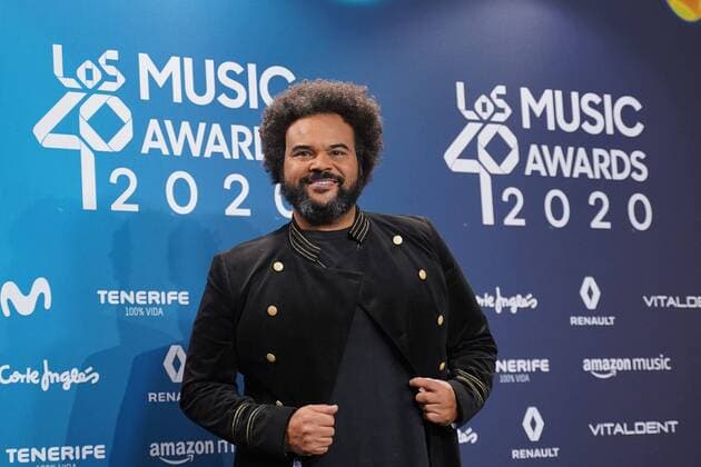 Carlos Jean at photocall for 40 Principales awards in Madrid on Saturday 05 December 2020 Cordon Press