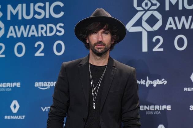 David Otero at photocall for 40 Principales awards in Madrid on Saturday 05 December 2020 Cordon Press