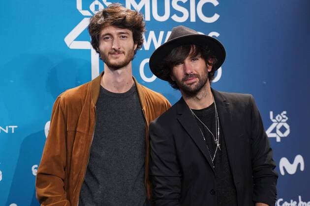 David Otero at photocall for 40 Principales awards in Madrid on Saturday 05 December 2020 Cordon Press