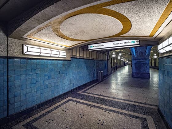 Berlin Wilmersdorf, BVG, underground station Heidelberger Platz, underground Berlin Wilmersdorf