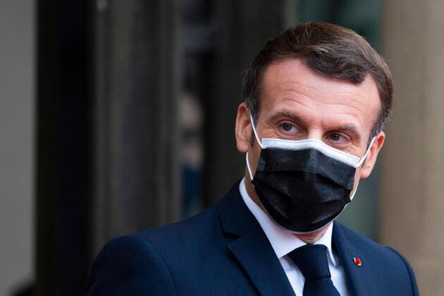 Accueil du President de la Republique Arabe d Egypte Abdel Fattah AL SISSI par Emmanuel Macron - President de la Rebublique Francaise NEWS : Visite d Etat du President Abdel Fattah AL SISSI - Paris - 07 12 2020 JBAutissier Panoramic 