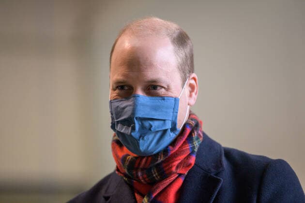. 07 12 2020. Edinburgh, United Kingdom. Prince William and Kate Middleton, the Duke and Duchess of Cambridge, during a visit to the Scottish Ambulance Service in Newbridge, near Edinburgh, Scotland, United Kingdom, on the first full day of their Royal Train tour of the UK.  xi-Imagesx xPoolx IIM-21879-0045