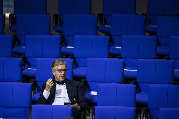 Dietmar Bartsch, Chairman of the DIE LINKE parliamentary group, recorded during the budget debate on the environment and nature conservation in the German Bundestag in Berlin, 08 12 2020 Berlin Germany Copyright: xFlorianxGaertner photothek.dex