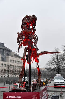 Reminder for the rescue of the meeting economy of the action alliance alarm stage dark red at the Brandenburger gate Berlin, 09 12 2020 Foto:xF.xKernx xFuturexImage