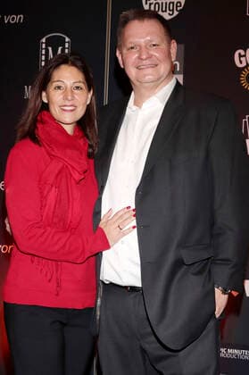 Sören Bauer with wife Julia Bauer at the award ceremony MacherInnen des Jahres 2020 at the Atlantic Hotel Hamburg, 14 12 2020 Foto:xgbrcix xFuturexImage