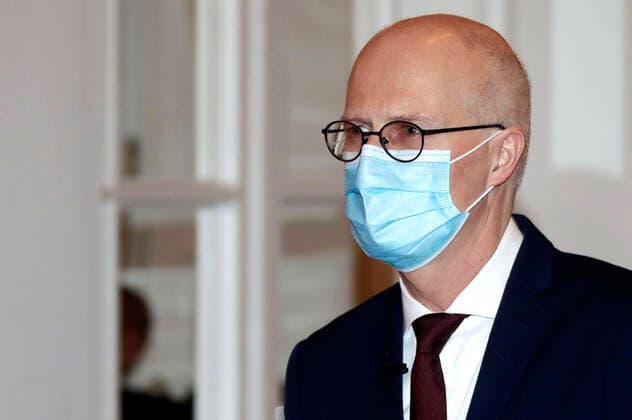 Peter Tschentscher at the award ceremony MacherInnen des Jahres 2020 at the Atlantic Hotel Hamburg, 14 12 2020 Foto:xgbrcix xFuturexImage