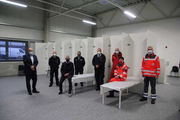 Vaccination center in Salzgitter Hans B Copyright: xMartinxDziadekx