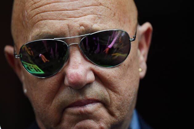 MATHEW FLAME COURT, Musician Angry Anderson leaves the NSW Supreme Court in Sydney, Wednesday, December 16, 2020. Mathew Flame, who has been found guilty of manslaughter by reason of mental impairment for the death of Liam Anderson, the son of Angry Anderson, has been sentenced to 8 years in prison. ( NO ARCHIVING, EDITORIAL USE ONLY, NO USE IN BOOKS WITHOUT CONSENT SYDNEY NSW AUSTRALIA  Copyright: xDEANxLEWINSx 20201216001509005267