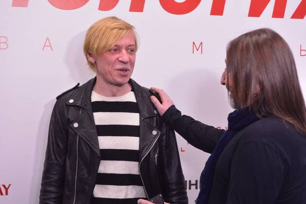 Premiere of the musical show BIOLOGIA from the group Bi-2. Cinema Formula Kino, Moscow December 15, 2020. on the picture: Nike Borzov photo: Pavel Kashaev PavelxKashaev