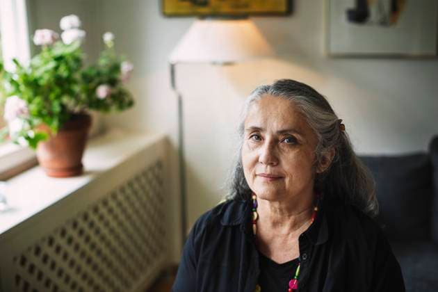 Portrait of confident senior woman at home , model released, property released Copyright: xMaskotx , MA48345