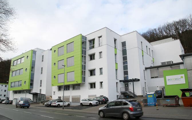 18 12 2020, BioNTech plant in Idar Oberstein, Rhineland-Palatinate, A company headquarters of the vaccine manufacturer 18 12 2020, BioNTech plant in Idar Oberstein 18 12 2020, BioNTech plant in Idar Oberstein