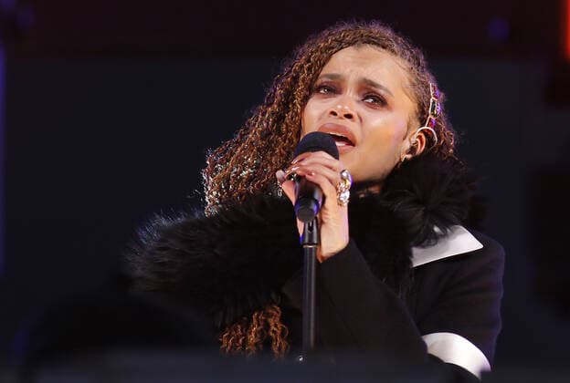 Andra Day performs in Times Square on New Year s Eve on Thursday, December 31, 2020 in New York City. Pool  NYPX20201231213 GaryxHershorn