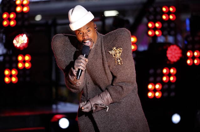 Billie Porter performs in Times Square on New Year s Eve on Thursday, December 31, 2020 in New York City. Pool  NYPX20201231203 GaryxHershorn