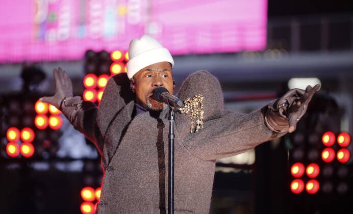 Billie Porter performs in Times Square on New Year s Eve on Thursday, December 31, 2020 in New York City. Pool  NYPX20201231212 GaryxHershorn