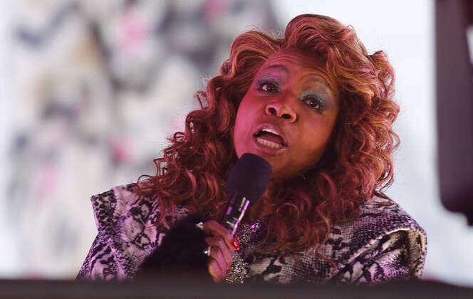 Gloria Gaynor performs in Times Square on New Year s Eve on Thursday, December 31, 2020 in New York City. Pool  NYPX20201231214 GaryxHershorn