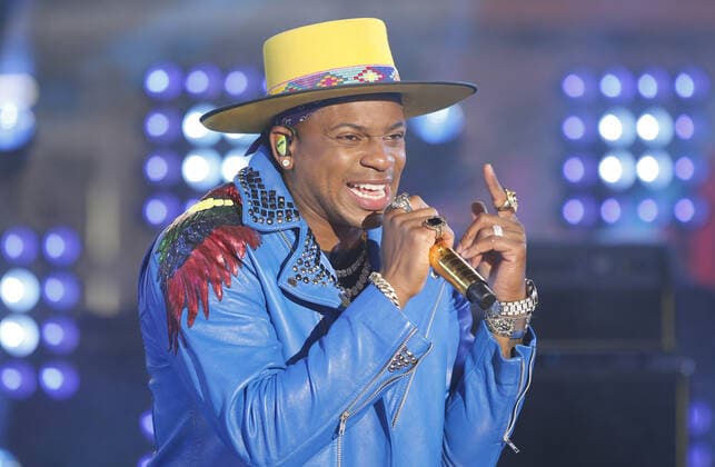 Jimmie Allen performs in Times Square on New Year s Eve on Thursday, December 31, 2020 in New York City. Pool  NYPX20201231218 GaryxHershorn
