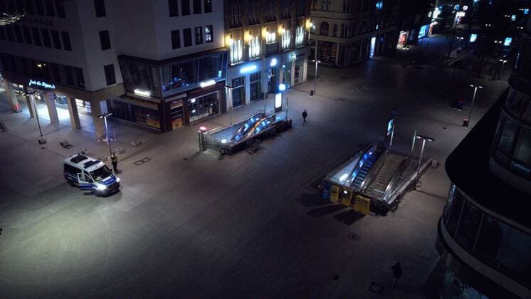 SIlvesternacht in Hanover to the lockdown Copyright: xMartinxDziadekx