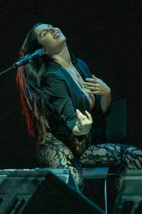 Singer Mala Rodriguez performs in Madrid on Sunday, 3 January 2021 Cordon Press  ANTONIOxQUILEZx0711