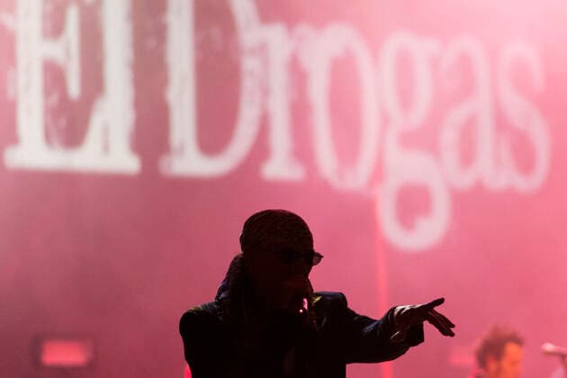 First concert of the Festival Actual 21 in Logrono with the performance of El Drogas , on 2nd January 2021. Actual 21 offers different theatrical and stage performances with a mainly Riojan stamp and all the security measures. 02 JANUARY 2021 SHOW Fotografia LagenciaEP 01 02 2021 Logrono Logrono Spain Copyright: xSHOWxFotografiax 3501336