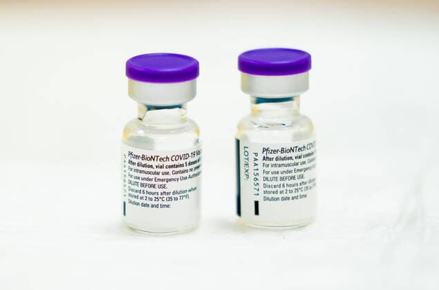 Lead the preparations for the Pfizer BioNtech vaccine in the LUMC Acute care providers, such as ambulance staff and ICU staff are being pierced in various hospitals against the coronavirus ANP BART MEASURE  Copyright: xHollandsexHoogtex xxANPx x426853033x