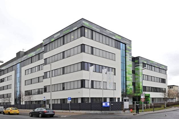 BioNTech SE Company headquarters of BioNTech SE An der Goldgrube 12 , Mainz 20210106MWI26576
