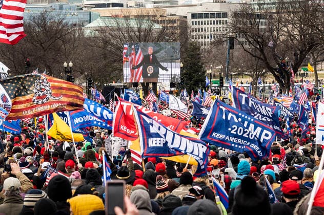 January 6, 2021, Washington, DC, United States: January 6, 2021 - Washington, DC, United States: President DONALD TRUMP speaking at a rally in Washington, DC Washington United States - ZUMAb161 20210106_zap_b161_043 Copyright: xMichaelxBrochsteinx