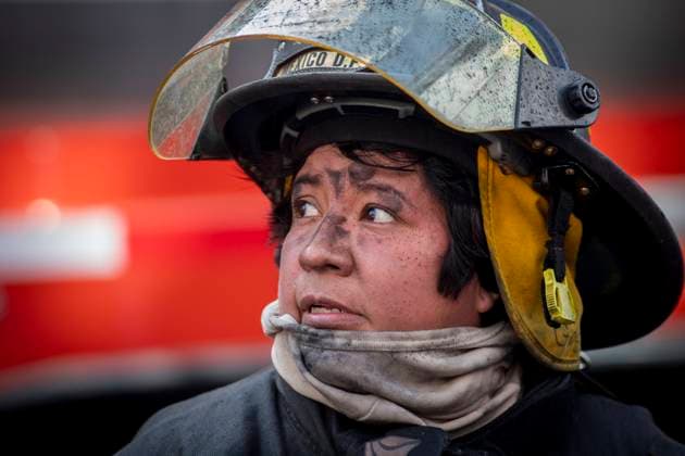 Fire in control facilities of the Mexico City subway, paralyzes the city. At least 5 subway lines are suspended, elements of the capital police support users to transfer them in units of the Ministry of Citizen Security.  JairxCabreraxTorresx xLexPictorium LePictorium_0240092
