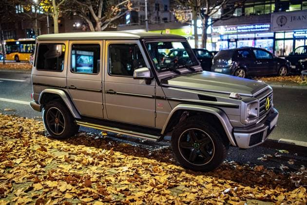 13.11.2020,Berlin,Deutschland,GER,Mercedes-Benz G-Klasse V8 SUV gesehen am Kurfürstendamm. *** 13 11 2020,Berlin,Germany,GER,Mercedes Benz G Class V8 SUV seen at Kurfürstendamm