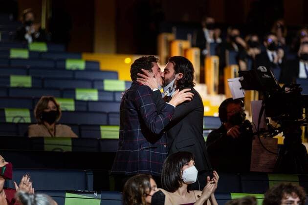 Bilder des Jahres 2021, Entertainment 01 Januar News Bilder des Tages Gala for the 26th annual Jose Maria Forque Awards in Madrid on Saturday, 16 January, 2021. Cordon Press *** Gala for the 26th annual Jose Maria Forque Awards in Madrid on Saturday, 16 January, 2021 Cordon Press  Gala_Mejor_cortometraje_1.jpg