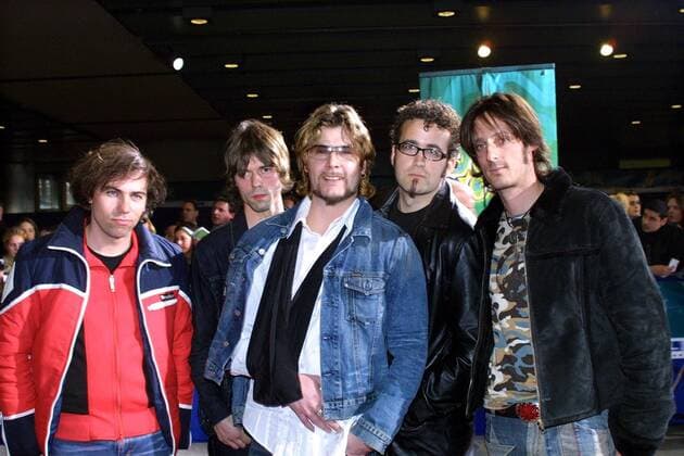 Echo 2002 Copyright IMAGO Herrmann Theme Award ceremony of the German Record Prize Echo 2002 in the ICC Berlin Arrival of the stars on the Red Carpet with Reamonn Copyright: xEventpressxHerrmannx