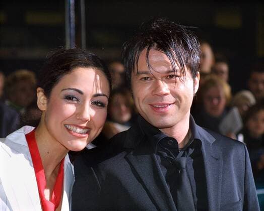 Echo 2002 Copyright IMAGO Herrmann Theme Award ceremony of the German Record Prize Echo 2002 in the ICC Berlin Arrival of the stars on the red carpet with Anastasia Zampounidis with Marcus Kavka Copyright: xEventpressxHerrmannx