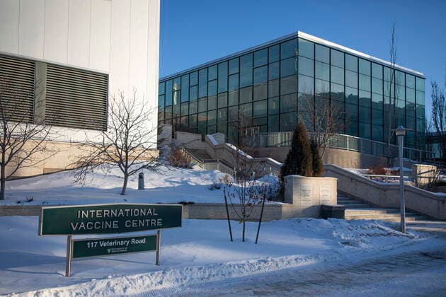 February 5, 2021, Saskatoon, SK, Canada: The Vaccine and infectious Disease Organization, a possible home for a Canadian-produced vaccine for COVID-19, is shown at the University of Saskatchewan in Saskatoon, Sask. on Friday, February 5, 2021. Saskatoon Canada  - ZUMAc35_ 20210205_zaf_c35_003 Copyright: xKaylexNeisx