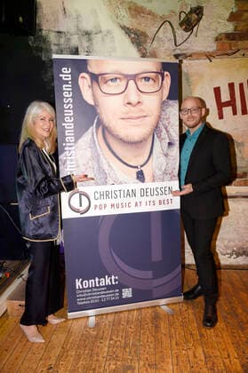 Linda Jo Rizzo and Christian Deussen live at Back on Stage Back on Stage Release Concert via Livestream at Kulturbühne Hinterhalt Geretsried, 05 02 2021 Foto:xS.xAdamx xFuturexImage