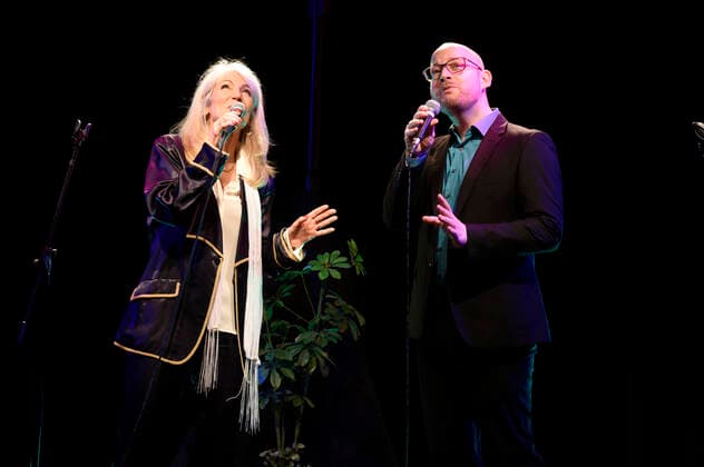 Linda Jo Rizzo and Christian Deussen live at Back on Stage Back on Stage Release Concert via Livestream at Kulturbühne Hinterhalt Geretsried, 05 02 2021 Foto:xS.xAdamx xFuturexImage