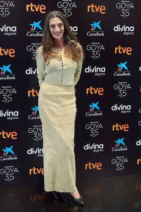 February 8, 2021, Madrid, Madrid, Spain: Angela Molina attends a press conference for her Honorary Goya Award at Academia de Cine on February 8, 2021 in Madrid, Spain Madrid Spain - ZUMAg15_ 20210208_zaf_g15_011 Copyright: xJackxAbuinx
