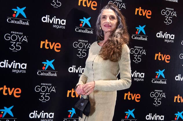 Angela Molina at a photocall on the occasion of the awarding of the Honorary Goya at the upcoming 35 Goya Awards Premios Goya 2021 at the Academia de las Artes y las Ciencias Cinematograficas Madrid, 08 02 2021 Angela Molina  Foto:xDyDxFotografosx xFuturexImage