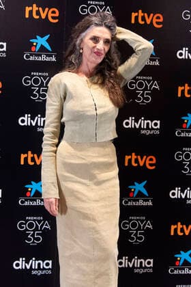 Angela Molina at a photocall on the occasion of the awarding of the Honorary Goya at the upcoming 35 Goya Awards Premios Goya 2021 at the Academia de las Artes y las Ciencias Cinematograficas Madrid, 08 02 2021 Angela Molina  Foto:xDyDxFotografosx xFuturexImage