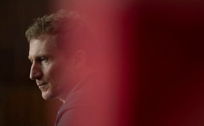 February 10, 2021, Ottawa, on, Canada: Indigenous Services Minister Marc Miller is seen during a news conference, Wednesday February 10, 2021 in Ottawa. Ottawa Canada  - ZUMAc35_ 20210210_zaf_c35_001 Copyright: xAdrianxWyldx