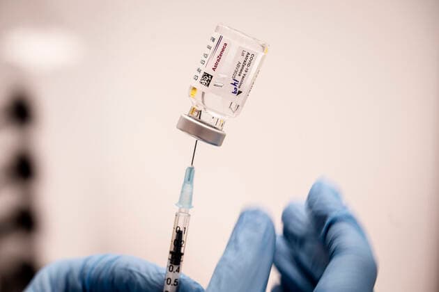 AstraZeneca vaccine in Bella Center, Thursday 11 February 2021, Copenhagen Denmark  Copyright: Ritzau Scanpix LiselottexSabroex cop106 spdk20210211-162637-L